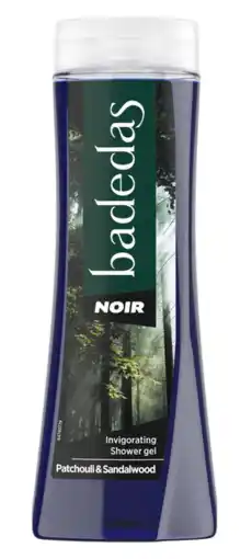 De Online Drogist Badedas Invigorating Showergel Noir Patchouli & Sandalwood 600ML aanbieding