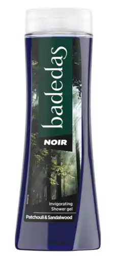 De Online Drogist Badedas Invigorating Showergel Noir Patchouli & Sandalwood 600ML aanbieding