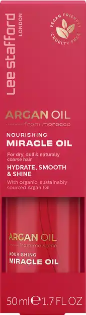 De Online Drogist Lee Stafford Mini Argan Oil Miracle Oil 50ML aanbieding