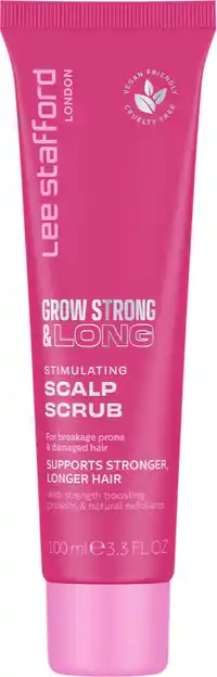 De Online Drogist Lee Stafford Grow Strong & Long Stimulating Scalp Scrub 100ML aanbieding