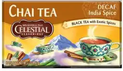 De Online Drogist Celestial Seasonings India Spice Chai Tea Decaf 20ST aanbieding