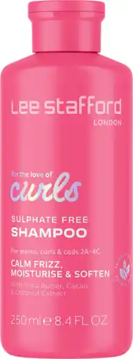 De Online Drogist Lee Stafford For The Love Of Curls Sulfate Free Shampoo 250ML aanbieding