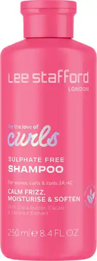 De Online Drogist Lee Stafford For The Love Of Curls Sulfate Free Shampoo 250ML aanbieding