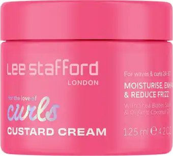 De Online Drogist Lee Stafford For The Love Of Curls Custard Cream 125ML aanbieding