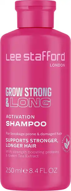 De Online Drogist Lee Stafford Shamp Grow Long & Strong Activation Shampoo 250ML aanbieding