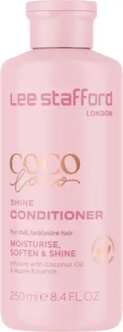 De Online Drogist Lee Stafford Coco Loco Shine Conditioner 250ML aanbieding