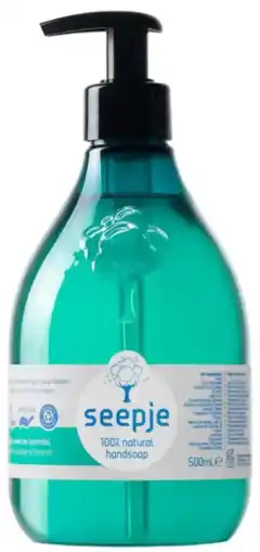 De Online Drogist Seepje Wilde Munt en Lavendel Handzeep 500ML aanbieding