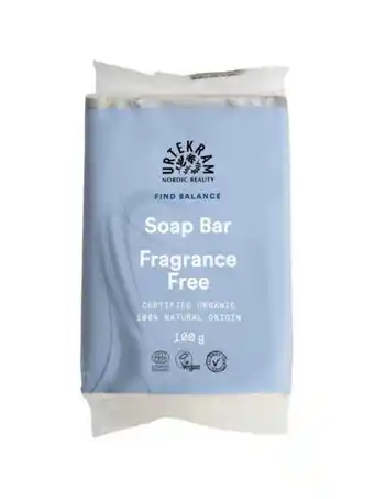 De Online Drogist Urtekram No Perfume Soap Bar 100GR aanbieding
