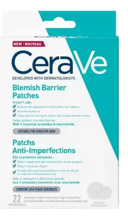 De Online Drogist CeraVe Anti-puistjes Pleisters Patches 22ST aanbieding
