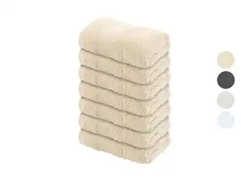 Lidl LIVARNO home 7 gastendoeken 30 x 30 cm aanbieding