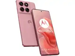MediaMarkt Motorola Edge 60 Fusion - Zephyr Roze 256 Gb aanbieding