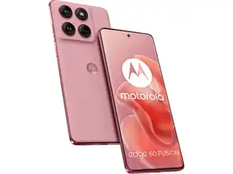 MediaMarkt Motorola Edge 60 Fusion - Zephyr Roze 256 Gb aanbieding
