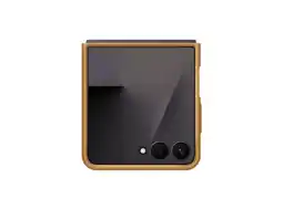 MediaMarkt Samsung Kindsuit Telefoonhoesje Voor Samsung Galaxy Z Flip 7 Bruin aanbieding