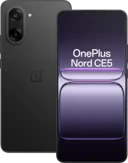 MediaMarkt Oneplus Nord Ce5 128gb 8gb Black Infinity - 128 Gb Zwart aanbieding