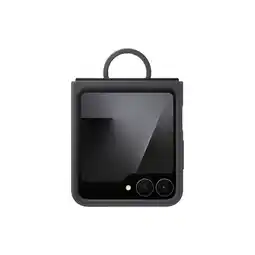 MediaMarkt Samsung Ring Silicone Telefoonhoesje Voor Samsung Galaxy Z Flip 7 Zwart aanbieding