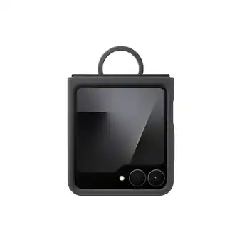 MediaMarkt Samsung Ring Silicone Telefoonhoesje Voor Samsung Galaxy Z Flip 7 Zwart aanbieding