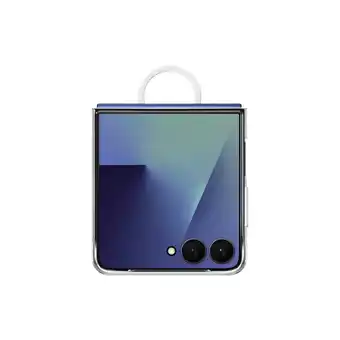 MediaMarkt Samsung Ring Telefoonhoesje Voor Samsung Galaxy Z Flip 7 Transparant aanbieding