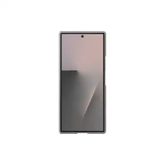 MediaMarkt Samsung Silicone Telefoonhoesje Voor Samsung Galaxy Z Fold 7 Grijs aanbieding
