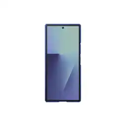 MediaMarkt Samsung Silicone Telefoonhoesje Voor Samsung Galaxy Z Fold 7 Blauw aanbieding