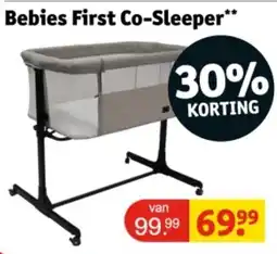 Kruidvat Bebies First Co-Sleeper aanbieding