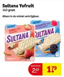 Kruidvat Sultana Yofruit aanbieding