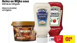 Kruidvat Heinz en Wijko saus aanbieding