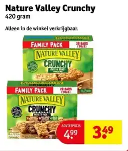 Kruidvat Nature Valley Crunchy aanbieding
