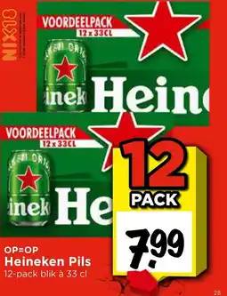 Vomar Voordeelmarkt Heineken Pils aanbieding