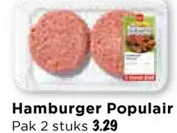 Vomar Voordeelmarkt Hamburger Populair aanbieding