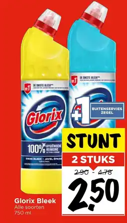 Vomar Voordeelmarkt Glorix Bleek aanbieding