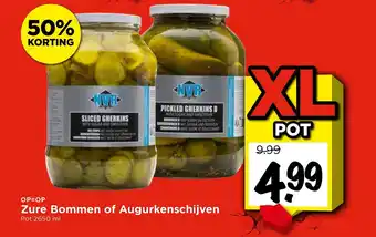 Vomar Voordeelmarkt Zure Bommen of Augurkenschijven aanbieding