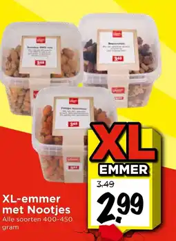 Vomar Voordeelmarkt XL-emmer met Nootjes aanbieding