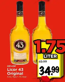 Vomar Voordeelmarkt Licor 43 Original aanbieding