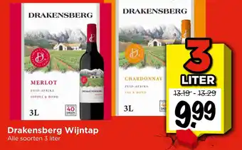 Vomar Voordeelmarkt Drakensberg Wijntap aanbieding