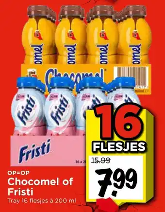 Vomar Voordeelmarkt Chocomel of Fristi aanbieding