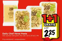 Vomar Voordeelmarkt Daily Chef Verse Pasta aanbieding