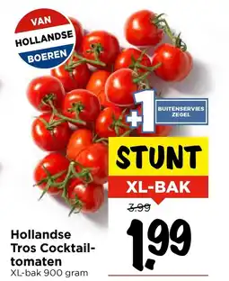 Vomar Voordeelmarkt Hollandse Tros Cocktail tomaten aanbieding