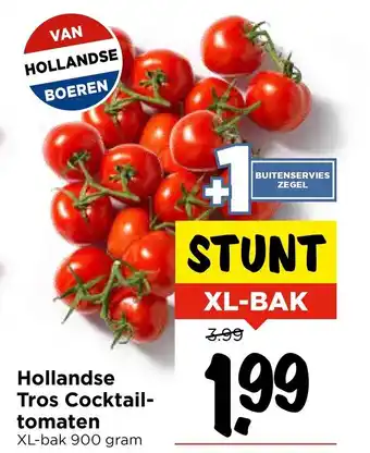 Vomar Voordeelmarkt Hollandse Tros Cocktail tomaten aanbieding