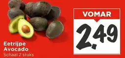 Vomar Voordeelmarkt Eetrijpe Avocado aanbieding