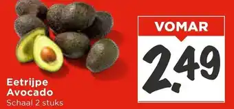 Vomar Voordeelmarkt Eetrijpe Avocado aanbieding