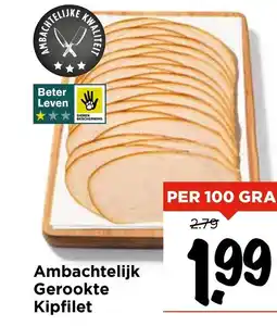 Vomar Voordeelmarkt Ambachtelijk Gerookte Kipfilet aanbieding