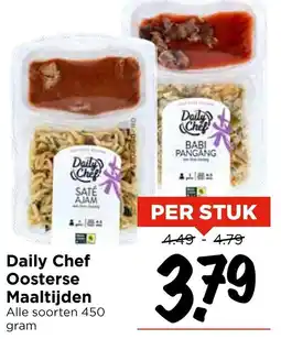 Vomar Voordeelmarkt Daily Chef Oosterse Maaltijden aanbieding