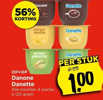 Vomar Voordeelmarkt Danone Danette aanbieding