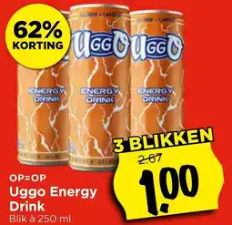 Vomar Voordeelmarkt Uggo Energy Drink aanbieding