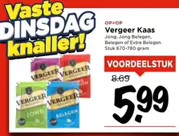 Vomar Voordeelmarkt Vergeer Kaas aanbieding