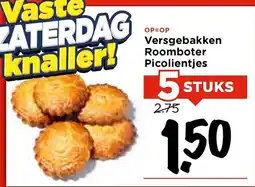 Vomar Voordeelmarkt Versgebakken Roomboter Picolientjes aanbieding