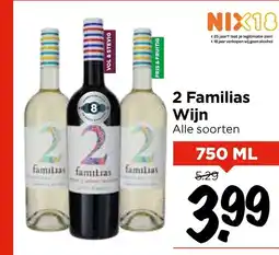 Vomar Voordeelmarkt 2 Familias Wijn aanbieding