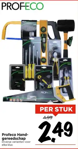Vomar Voordeelmarkt Profeco Hand gereedschap aanbieding