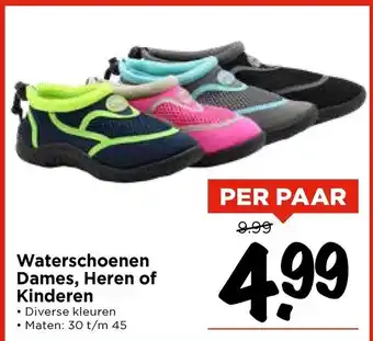 Vomar Voordeelmarkt Waterschoenen Dames, Heren of Kinderen aanbieding