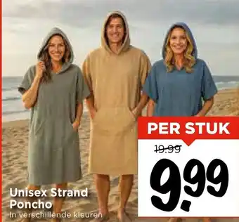 Vomar Voordeelmarkt Unisex Strand Poncho aanbieding